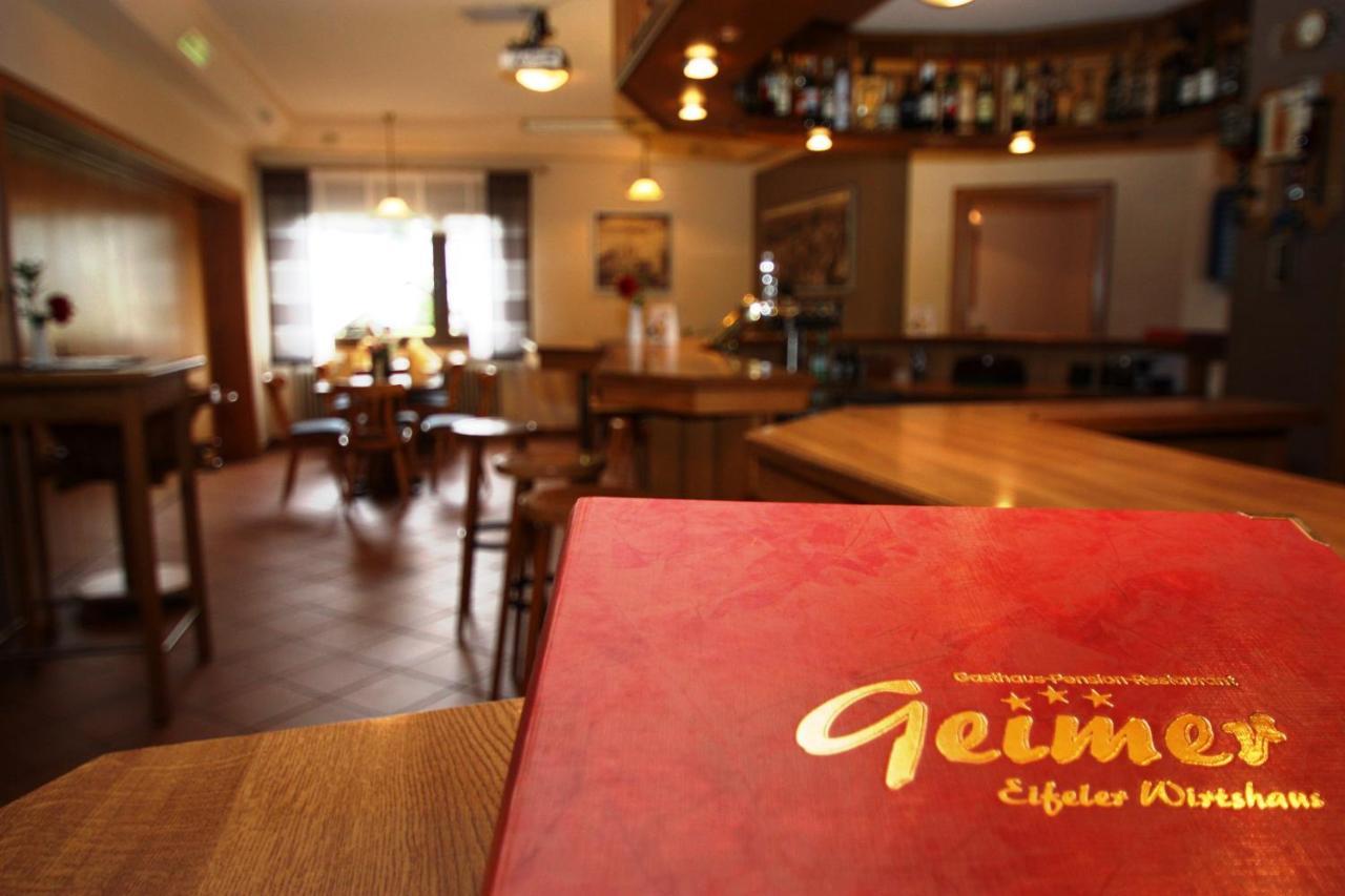 Gasthaus Pension Geimer Plütscheid Eksteriør billede
